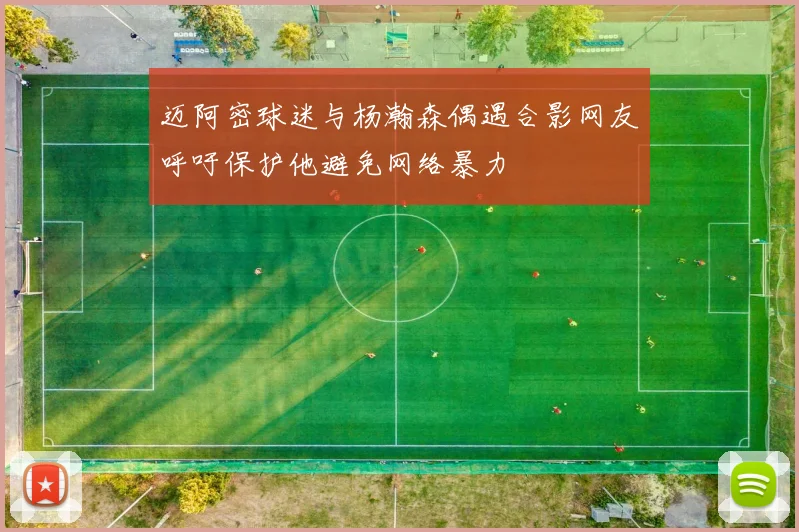 迈阿密球迷与杨瀚森偶遇合影网友呼吁保护他避免网络暴力